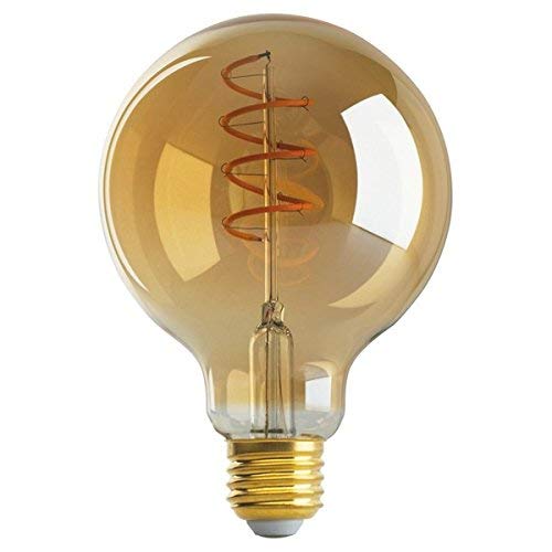 Satco S9968 LED Globe G30 Amber