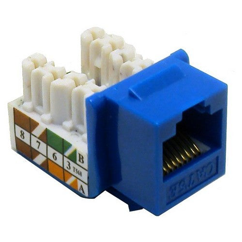 Morris Products 88022 CAT 5E 11O Blue Jack