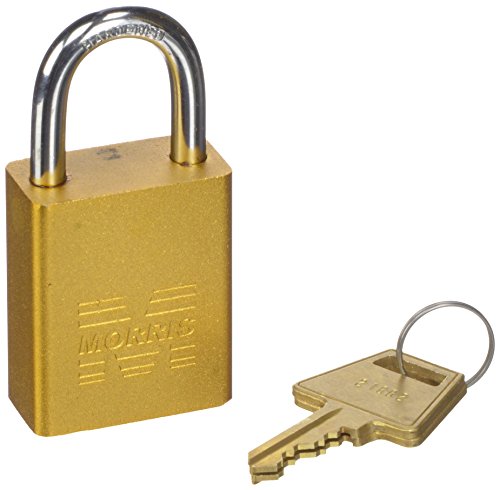 Morris Products 21662 Gold Padlock Keyed Alike