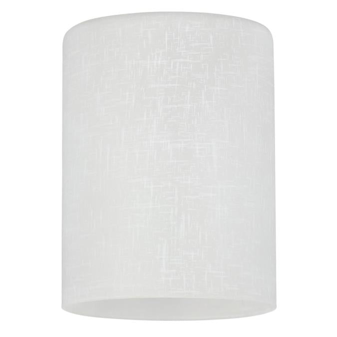 Westinghouse 8101600 White Linen Cylinder Shade