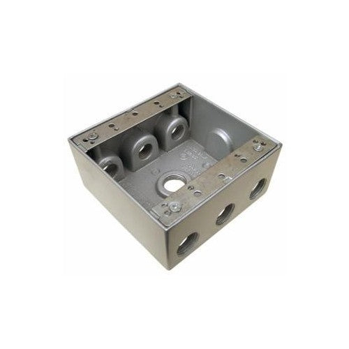 Morris Products 36310 WP 2 Gang Box 7-1/2 inch Holes