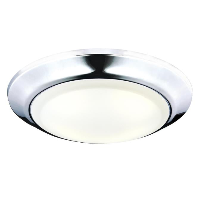 Westinghouse 6322600 Large LED Surface Mount Chrome Finish with Frosted Lens - Dimmable