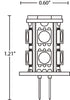 Halco JC10/1WW/LED