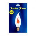 Bulbrite 480503 3 Watt B10 Incandescent White Flicker Torpedo