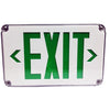 Morris Products 73453 Wet Location Green Exit Light