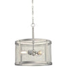 Westinghouse 6371200 Three Light Pendant - Galvanized Steel Finish