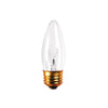 Bulbrite 495040 40 Watt B10 Incandescent White Torpedo