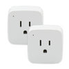 Satco S11269 - Starfish WiFi Smart Plug - 120V - Outlet 10 Amp - Mini Square - Pack of 2