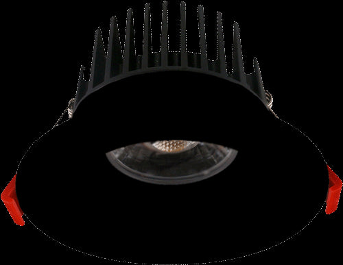 Lotus LED Lights AD-LED-4-S15W-5CCT-T4RB 4 Inch Recessed LED 15 Watt -5CCT - Round Black Trim - CRI 90+ cETLus Energy Star T24 Type IC Air Tight Damp 5 Year Warranty