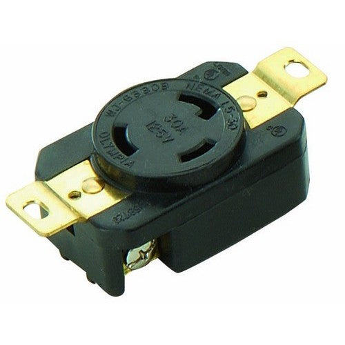 Morris Products 89740 30A 125V Twist Lock Receptacle