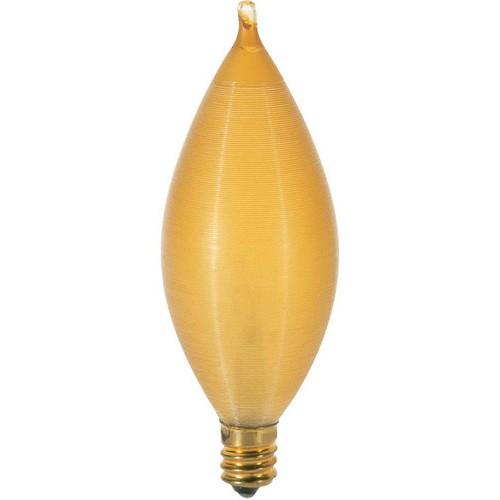 Satco S3406 Incandescent Chandelier C11 Amber