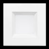 Luxrite LR23784 4" LED Downlight Retrofit Square 5CCT Baffled