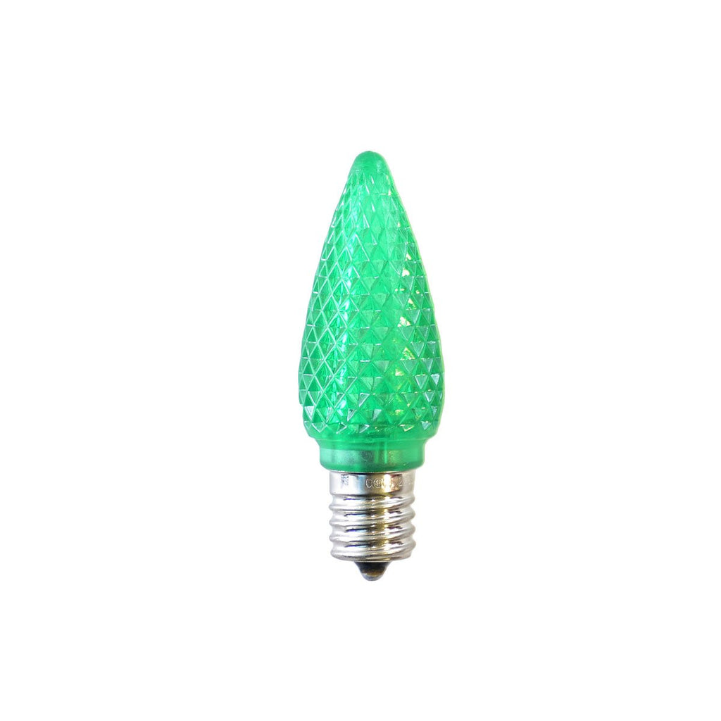 Bulbrite 770194 0.6 Watt C9 LED Green