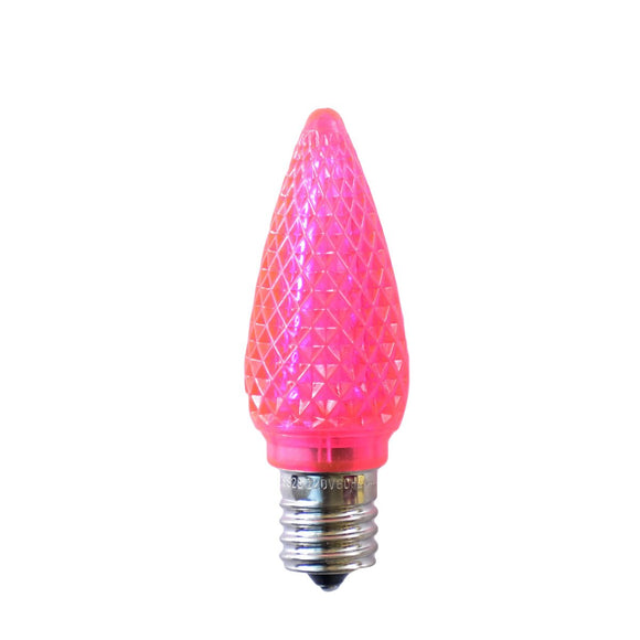 Bulbrite 770196 0.6 Watt C9 LED Pink