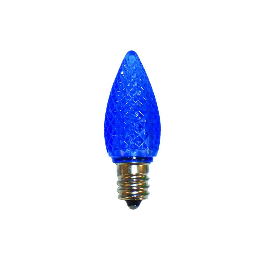 Bulbrite 770173 0.6 Watt C7 LED Blue Candelabra Base