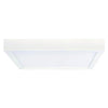 Bulbrite 773158 20 Watt DWNLGT Fixtures White Flush Mount Square