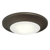 Westinghouse 6322000 Small LED Surface Mount Oil Rubbed Bronze Finish with Frosted Lens - Dimmable