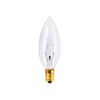 Bulbrite 490125 15 Watt B8 Incandescent White Torpedo