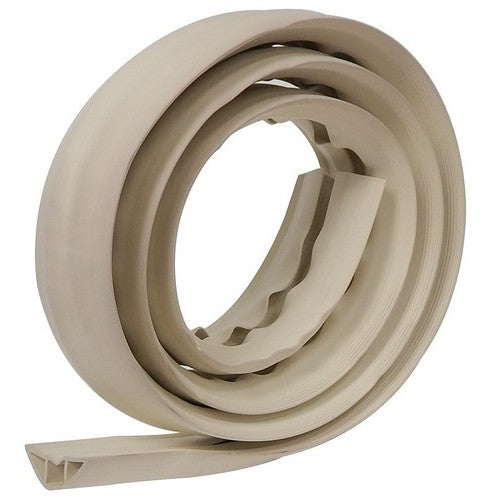 Morris Products 22610 1 inch Off White Soft Wiring Duct