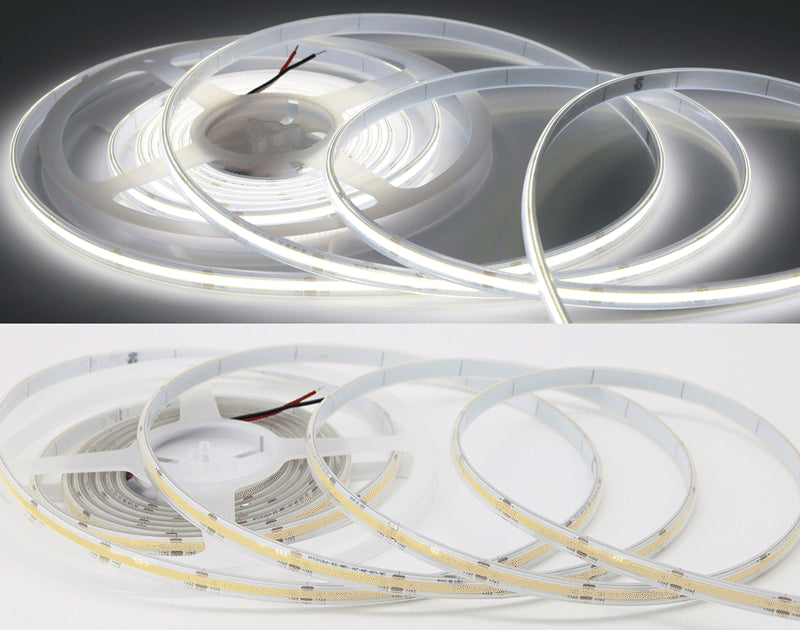 Lotus LED Lights LBL-COB-384-24V-10MM-30K-IP65 COB LED Strip Waterproof 24V