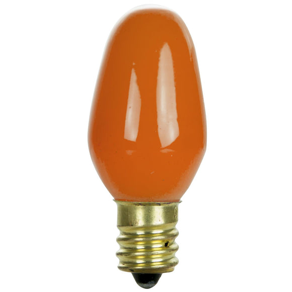 Sunlite 01232-SU - 7C7/O/CD4 C7 Incandescent Bulb Colored Night Light