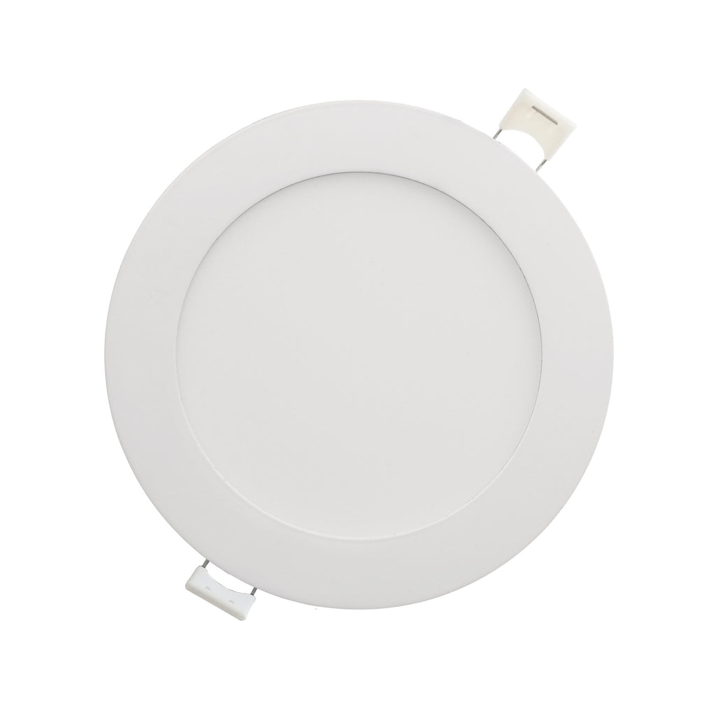 Luxrite LR23761 -  6 inch LED Round Recessed Mini Panel - 12 Watt - CCT Select 2700/3000/3500/4000/5000 Kelvin - LED/MINI4/PANEL/5CCT/SQ2