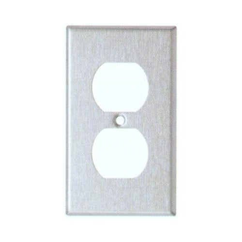 Morris Products 83210 SS 1 Gang Receptacle Metal